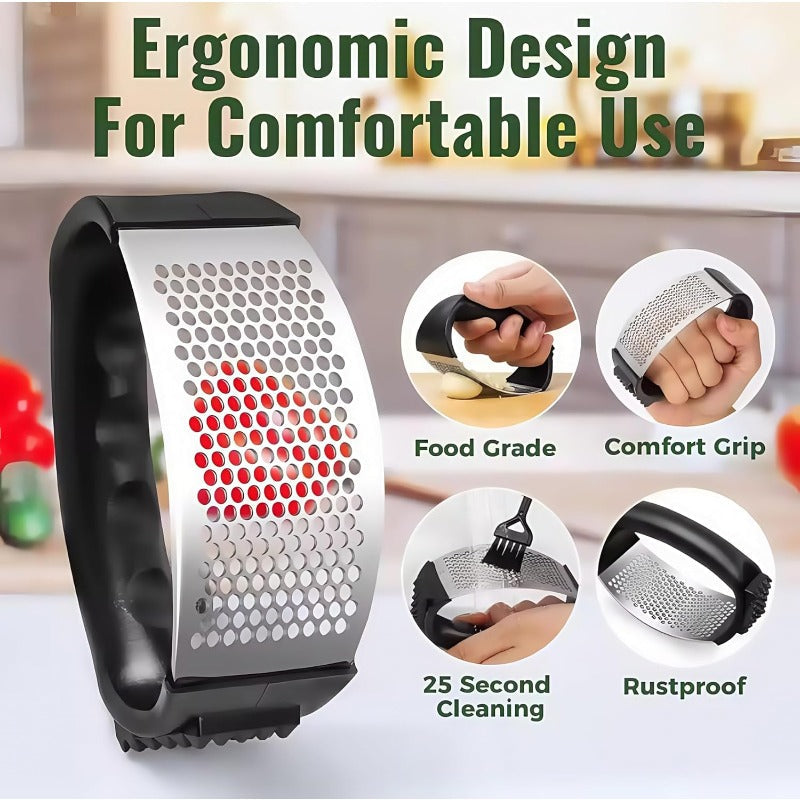 Stainless Steel Garlic Rocker