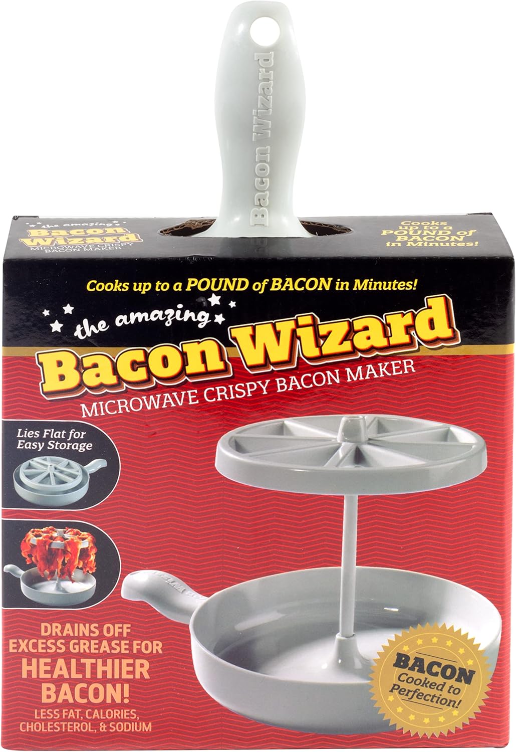 Bacon Wizard Microwave Bacon Cooker
