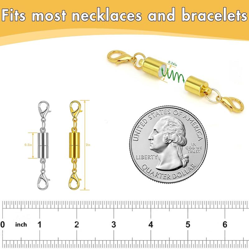 Versatile Magnetic Jewelry Clasp Extenders