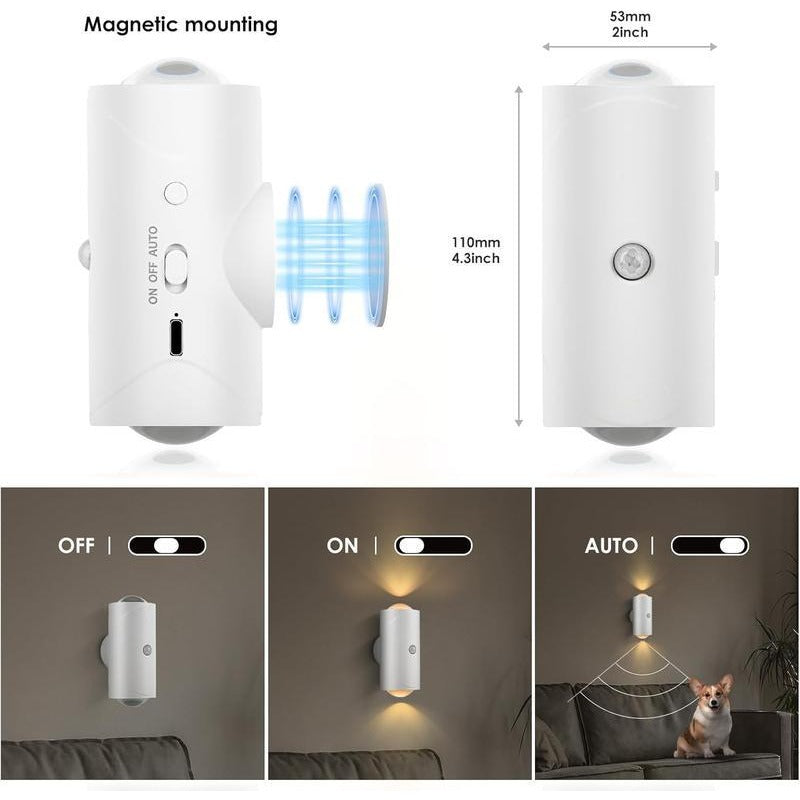 RGB Motion Sensor Night Light