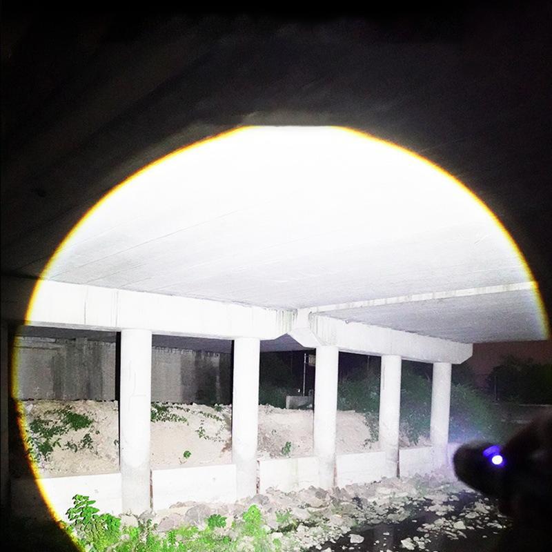 StormBeam Rechargeable Flashlight with Telescoping Zoom