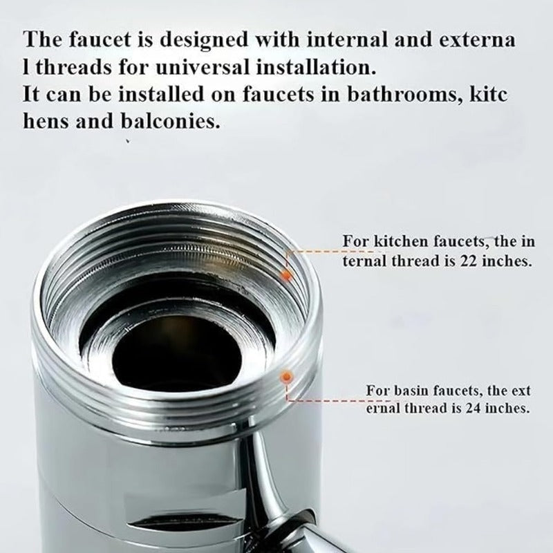AquaTwist 1440° Rotating Faucet Extender