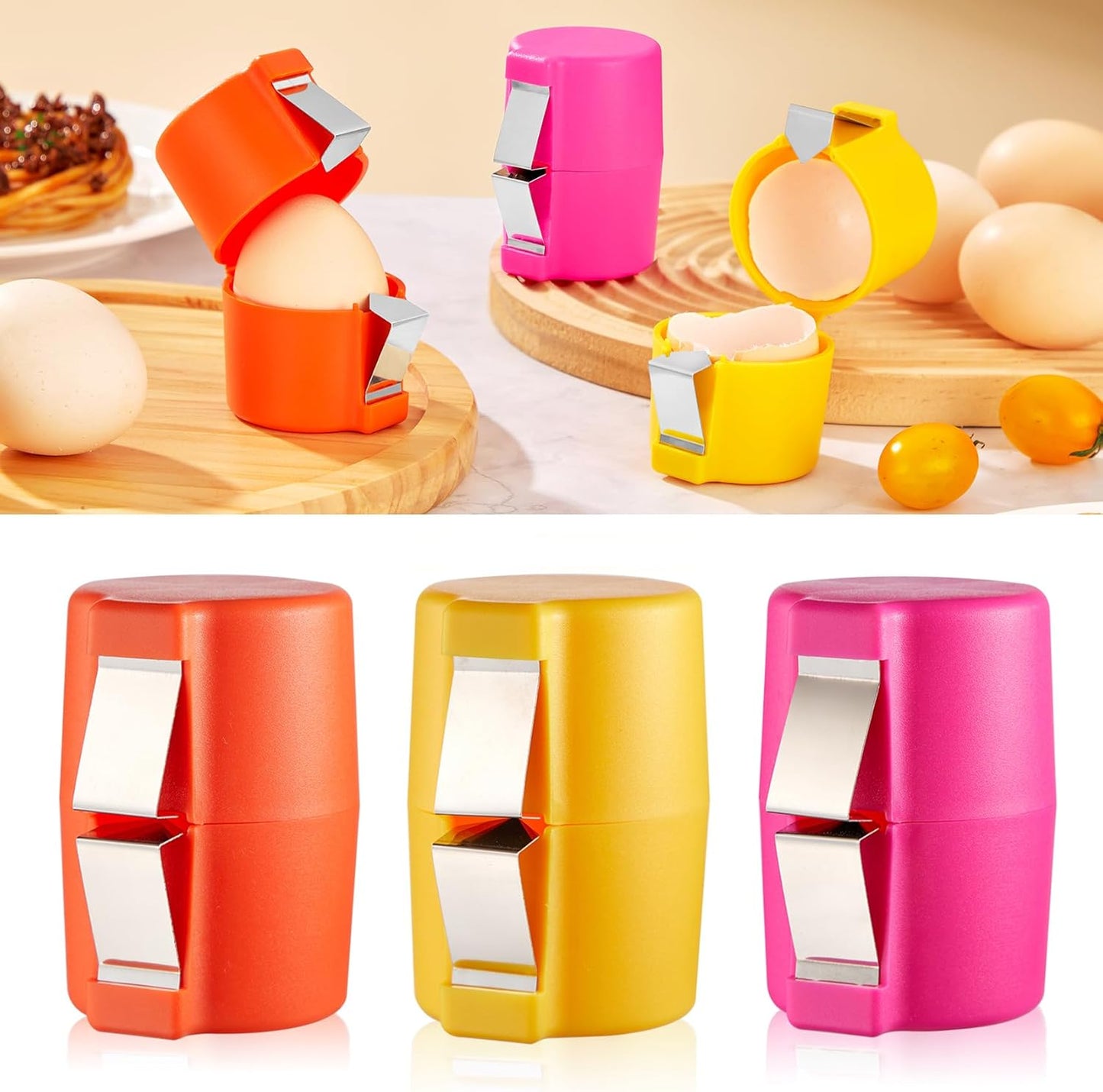 Eptchn No Mess Easy Egg Opener CrackSlick