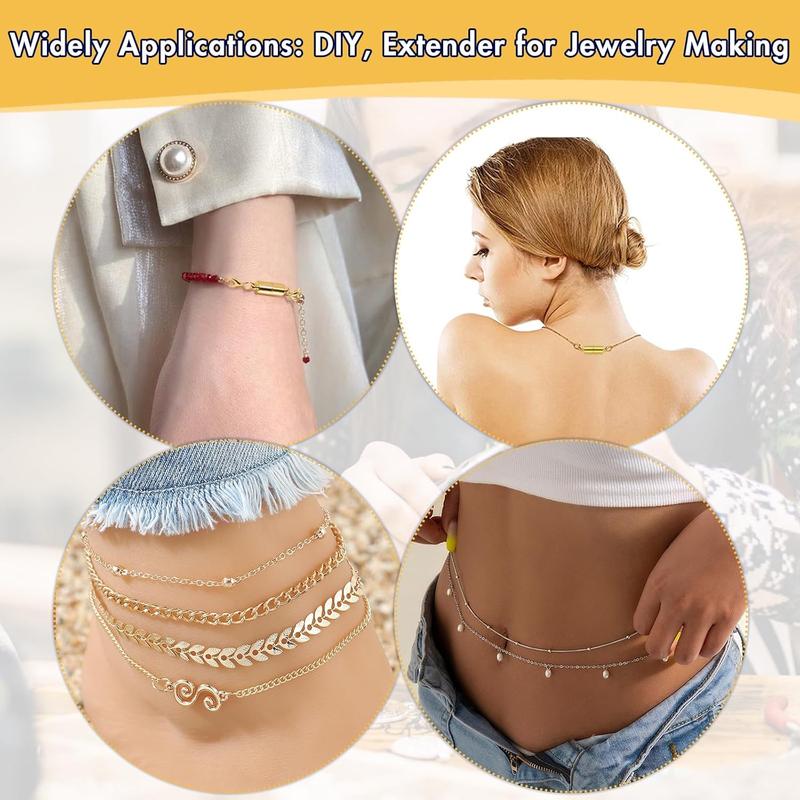 Versatile Magnetic Jewelry Clasp Extenders
