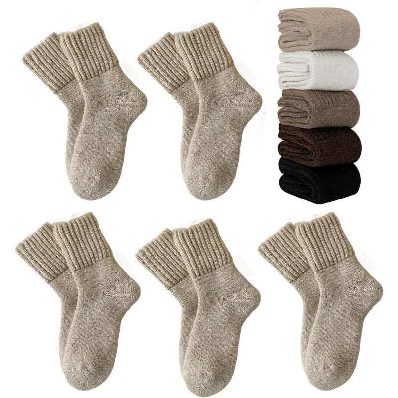Wool-Blend Thermal Crew Socks