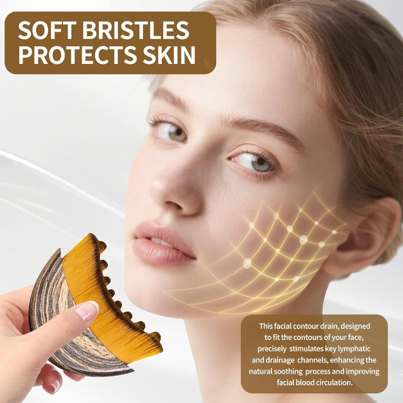 Facial Contour & Lymphatic Drainage Brush