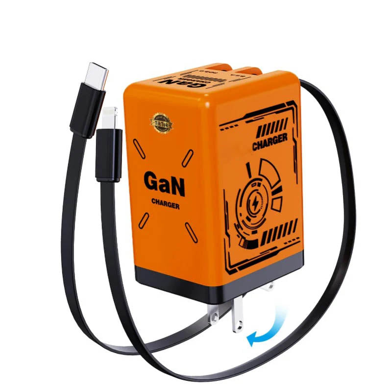 GaNPro 45W Retractable Fast Charger Cube