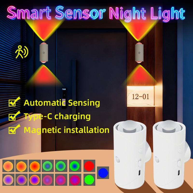 RGB Motion Sensor Night Light