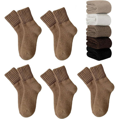 Wool-Blend Thermal Crew Socks
