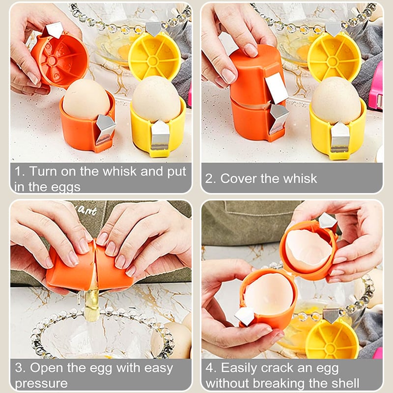 Eptchn No Mess Easy Egg Opener CrackSlick