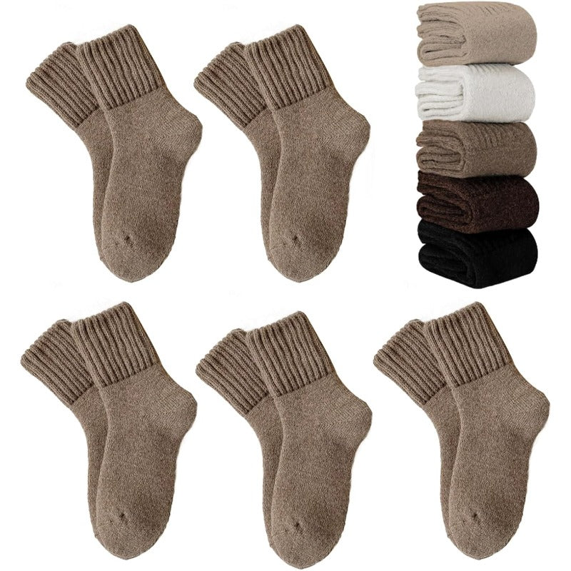 Wool-Blend Thermal Crew Socks
