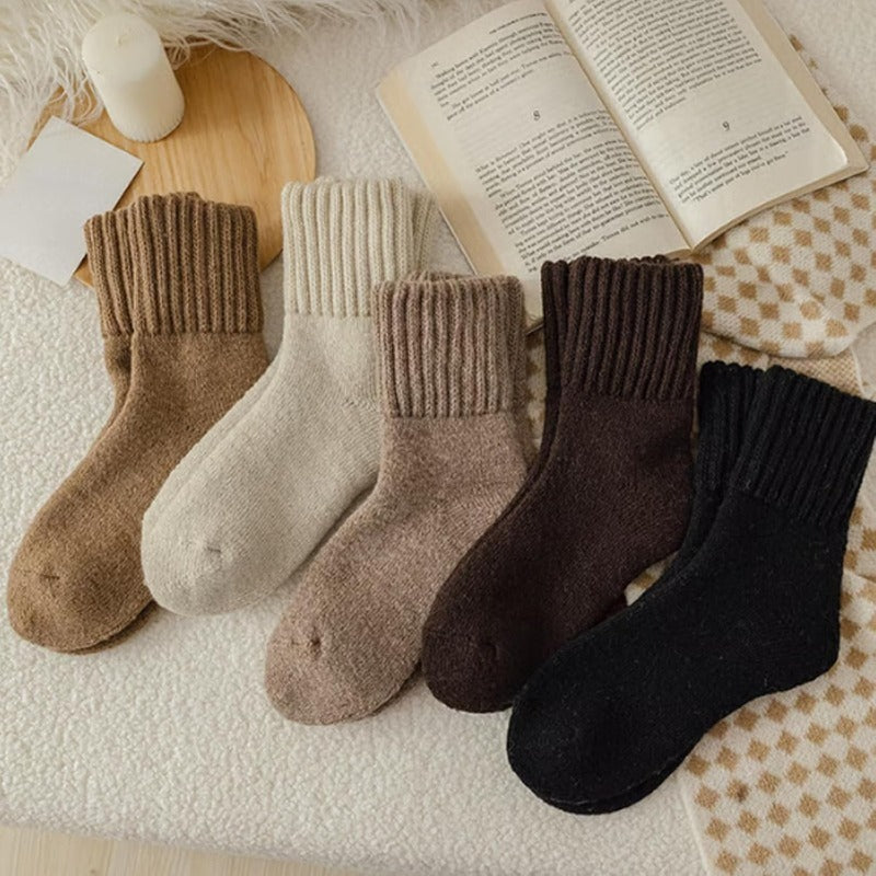 Wool-Blend Thermal Crew Socks