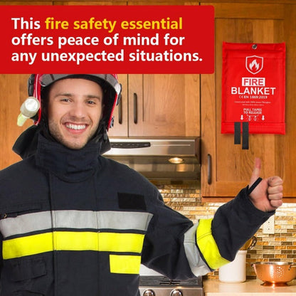 Multi-Purpose Fire Blanket | Essential Fire Safety for Home & Outdoors